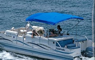 Rent a Pontoon Boat in Cape Coral or Miami and more Locations