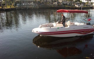 Rent a Stardeck Deck Boat in Cape Coral or Fort Myers and other Locations